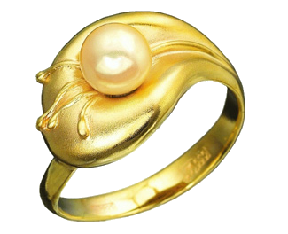 кольцо альдзена из коллекции цветы любви